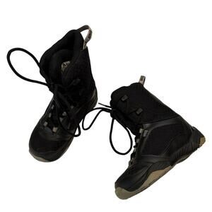 SIMS Snowboard Boots Caliber Jr Youth Size 4 Black Outdoor Winter Snow